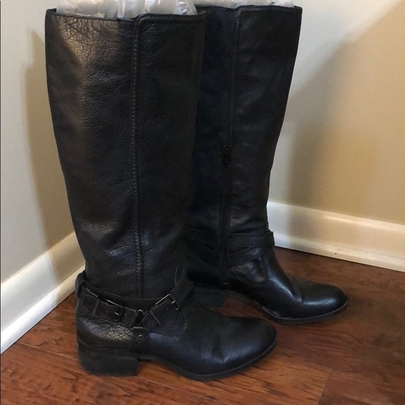gianni bini tall black boots
